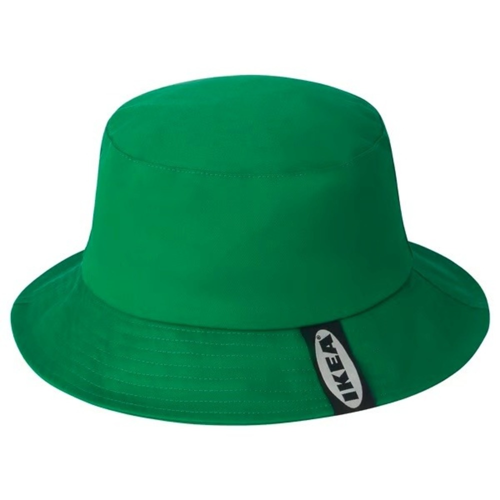 IKEA KNORVA Bucket Hat Green Sun Cap 105.789.82 Unisex New 105.789.82